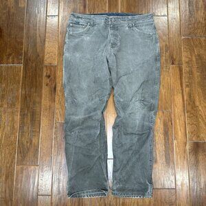 Kuhl RYDR Pants Men 40x32 Green Vintage Patina Dye Heavy Twill Workwear Gorpcore